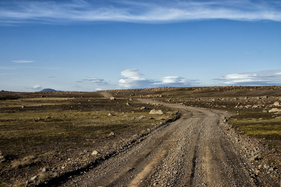 Schotterpiste - Island
