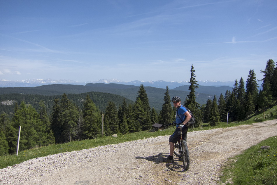 Auffahrt zum Gampenpass - MTB - Sven Michalczak
